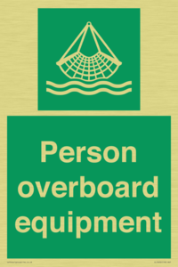 Person overboard equipment
